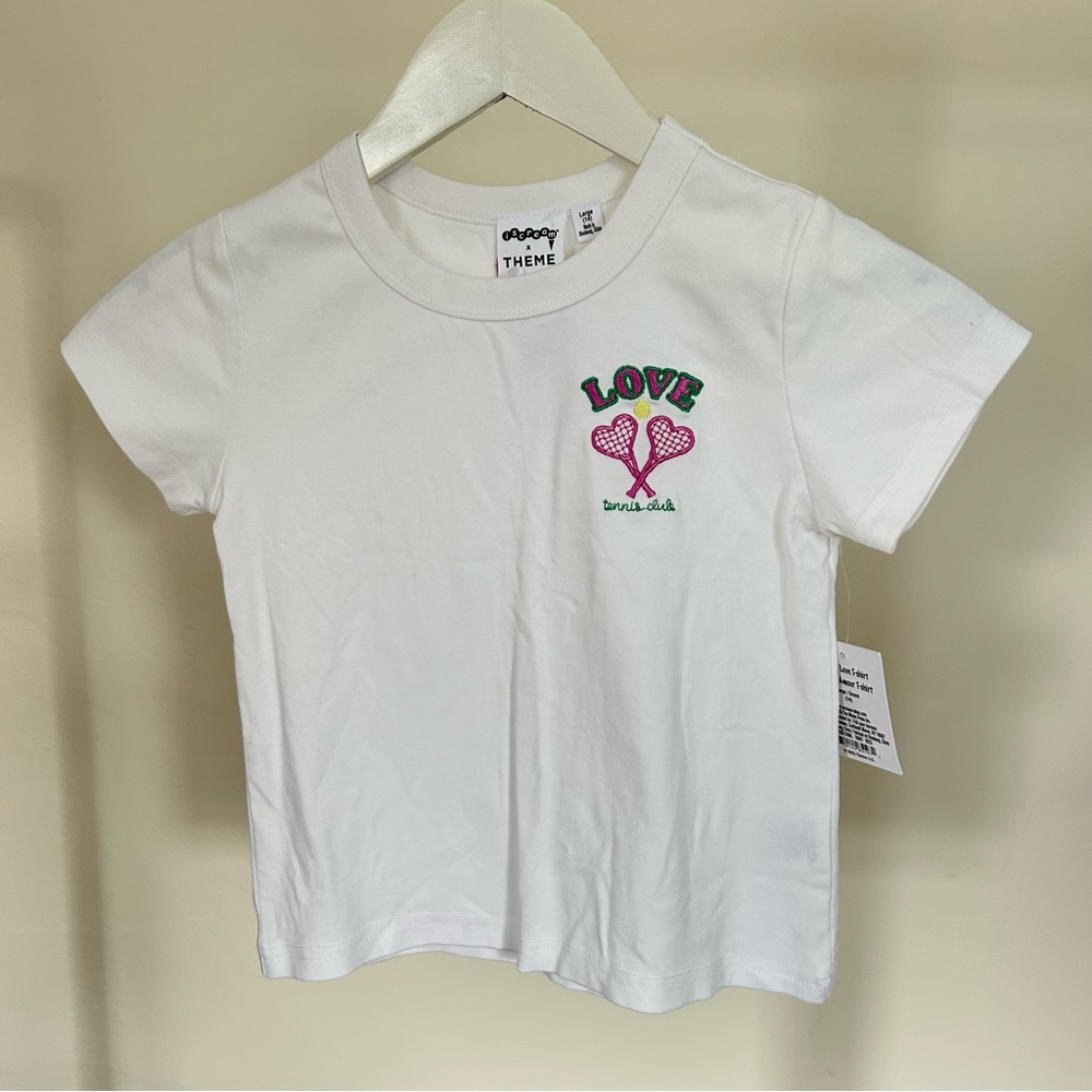 Theme Kids White T-Shirt Ice Cream